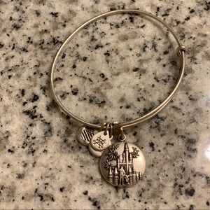 ✨Disney Cinderella’s castle Alex and ani bracelet